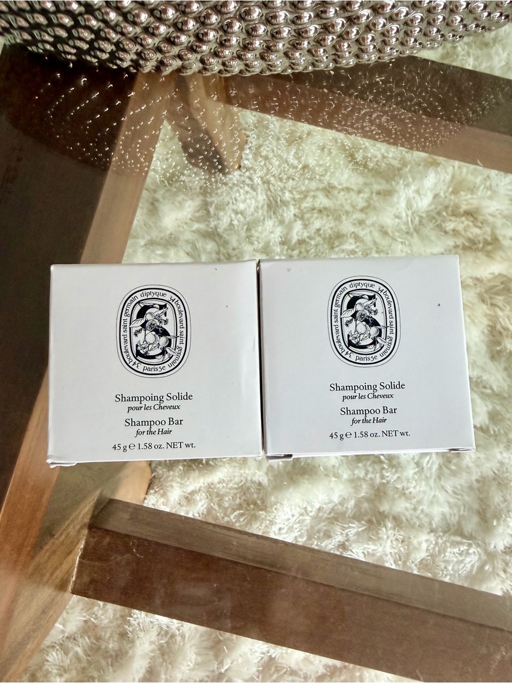 diptyque White Shampoo Bar Duo Set of 2